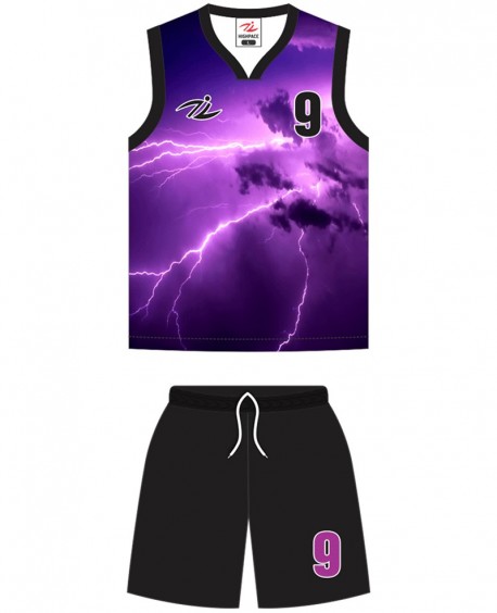 violet jersey basketball